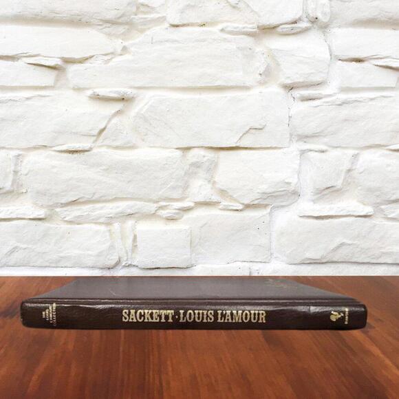 3/$25 Sackett - Louis L'Amour Collection Leatherette Book - Picture 4 of 7